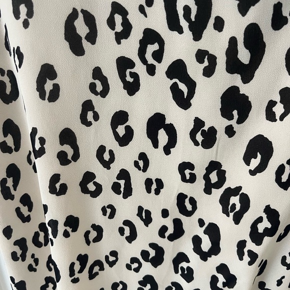 Reformation Leopard Print Dress with Black Straps - Picture 3 of 11